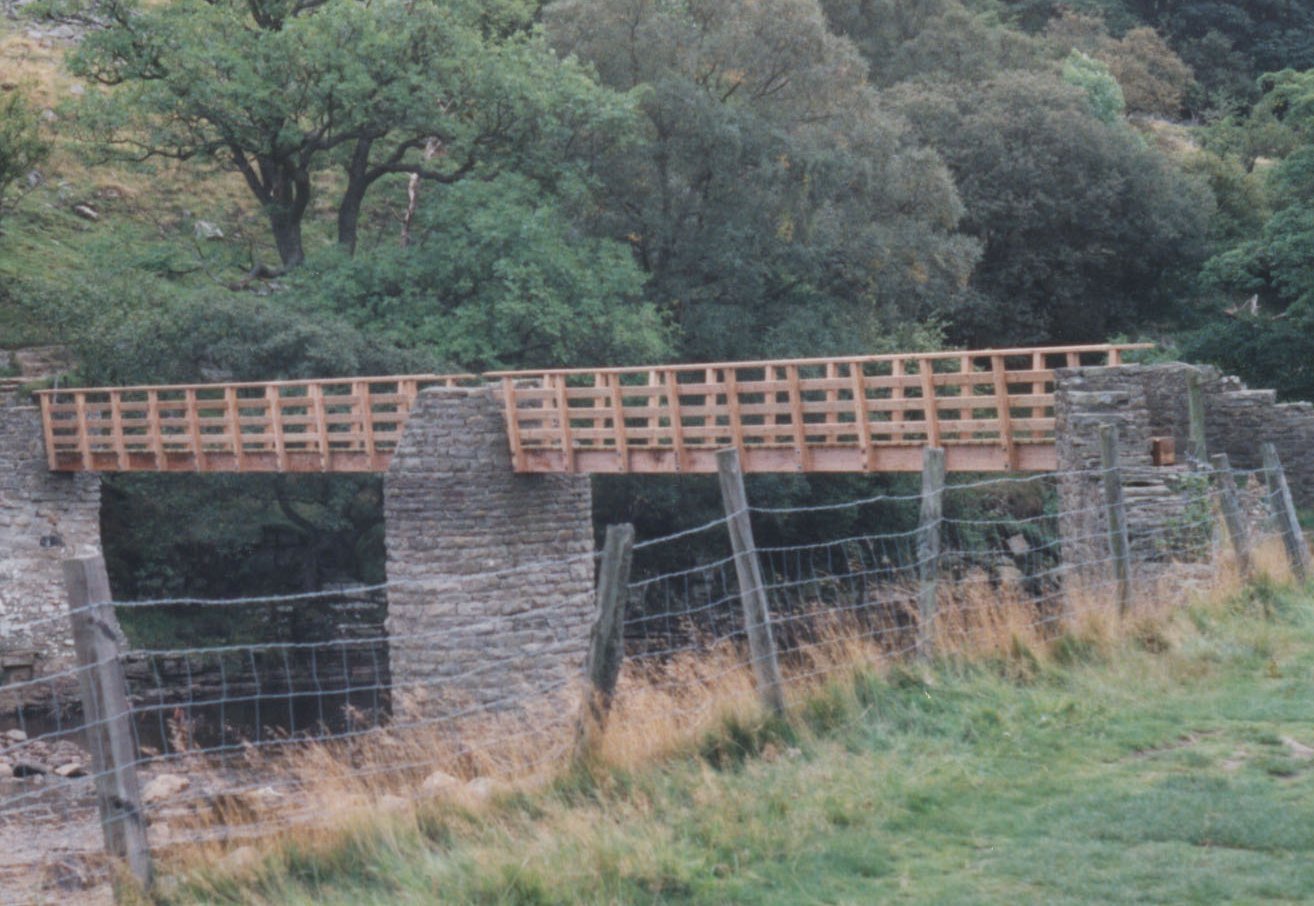 Rampsholme; Two Span splayed kit bridge